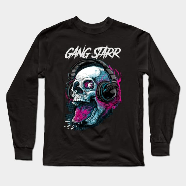 GANG STARR RAPPER Long Sleeve T-Shirt by Tronjoannn-maha asyik 